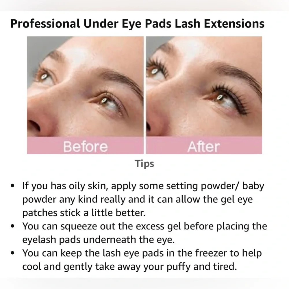Hydrogel Eye Patches, Gel Eye Pads